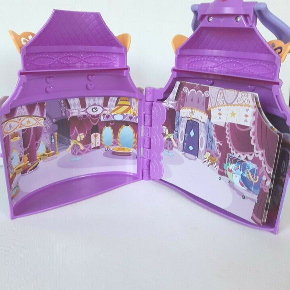 My Little Pony 2014 Rarity Booktique Playset case - Picture 6 of 9